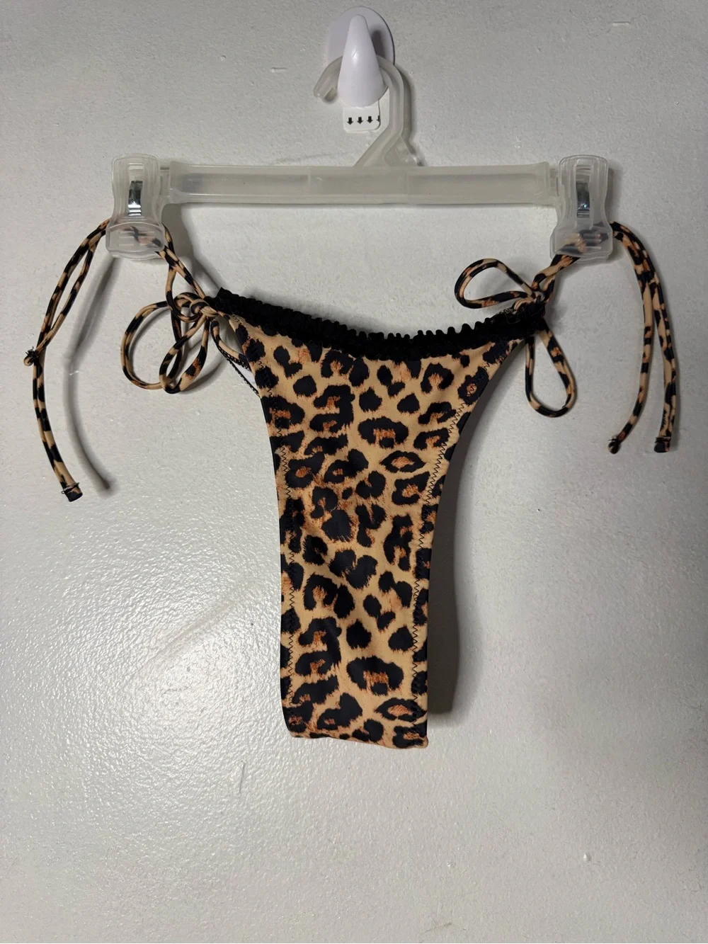 Leopard Print Triangle Bikini